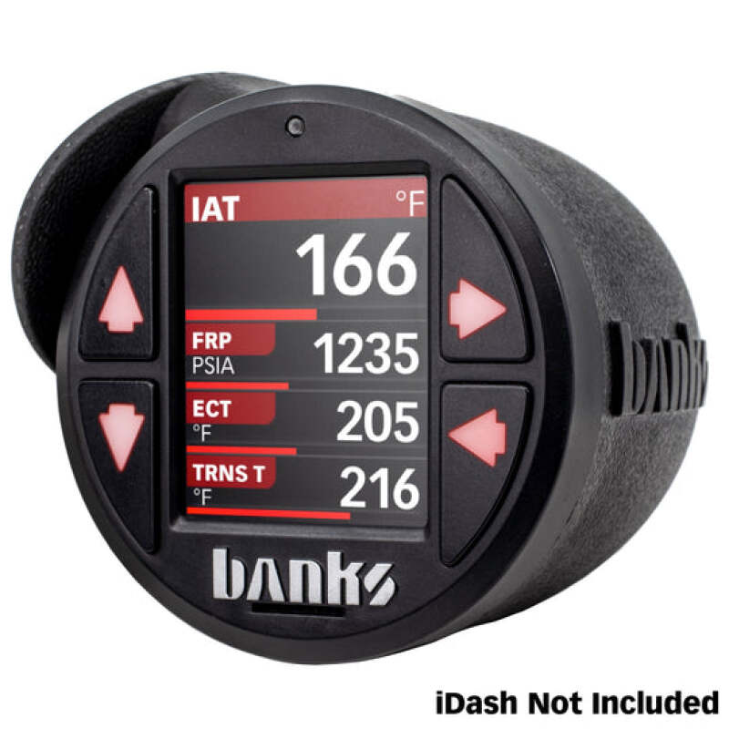 Banks Power 16-23 Toyota Tacoma - iDash Stealth Single Gauge Pod Kit 63372 63372 User 1