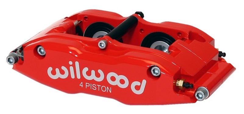 Wilwood Caliper-BNSL4R-Red 1.25in Pistons 1.10in Disc 120-8062-LRD 120-8062-LRD User 1