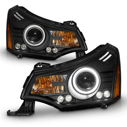 Anzo 2008-2011 Ford Focus Projector Headlights Black 121272 User 2