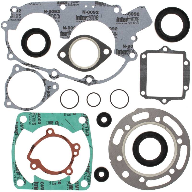 Vertex Pistons Vertex Gaskets 1993 Polaris 350L 2x4 Complete Gasket Kit w/ Oil Seals 811922 811922 Photo - Primary