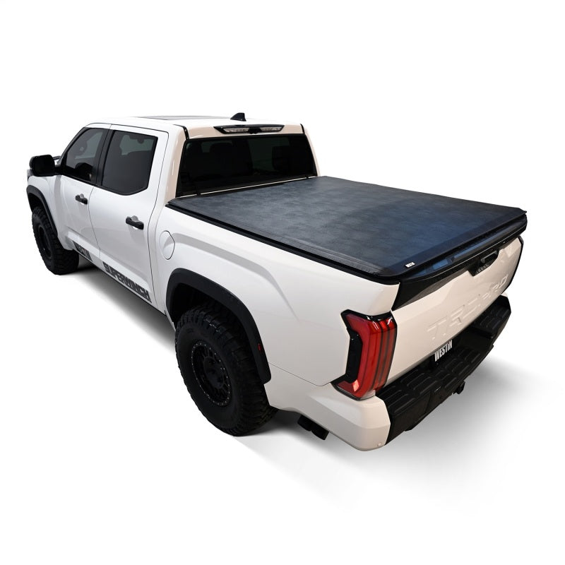 Westin 22-24 Toyota Tundra 5.5ft. Bed Soft Roll Tonneau Cover - Black 19-10285 19-10285 Photo - Mounted