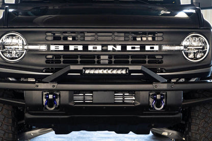 DV8 Offroad 21-22 Ford Bronco Factory Modular Front Bumper Bull Bar LBBR-04 LBBR-04 Photo - Unmounted