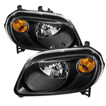 SPYDER Xtune Chevy Hhr 2006-2011 Crystal Headlights Black HD-JH-CHHR06-BK 9023828 9023828 Photo - Primary