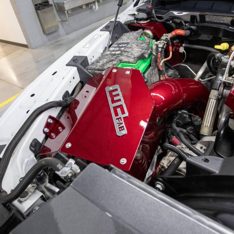 Wehrli 13-18 Cummins 6.7L Intake Kit 4in - Bengal Red WCF100881-BR WCF100881-BR User 2