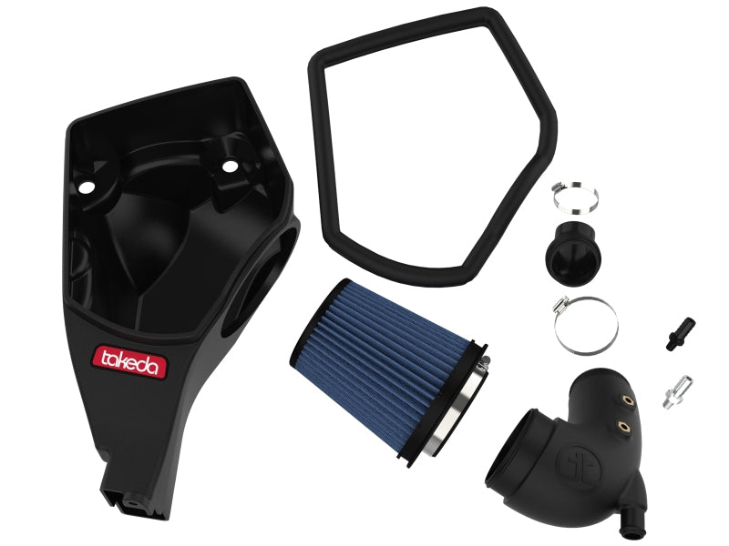 aFe 18-21 Kia Stinger L4 2.0L (t) Takeda Stage-2 Cold Air Intake System w/ Pro 5R Filter 56-10055R 56-10055R Photo - Unmounted