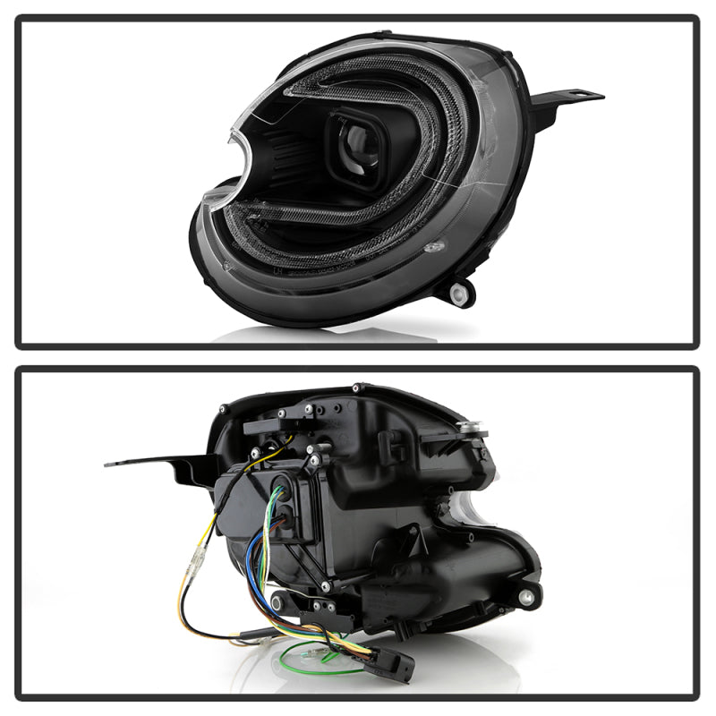 Spyder Mini Cooper 07-12 V2 Xenon/HID Only Projector Headlights - Black PRO-YD-MC07V2HIDSI-SBLB-BK 5088222 5088222 User 1