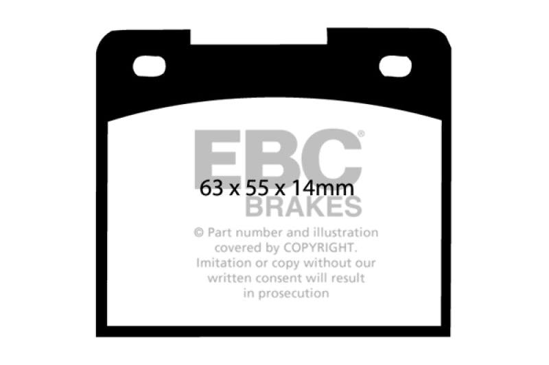 EBC Disc Brake Pad Set DP3114C Photo - Primary