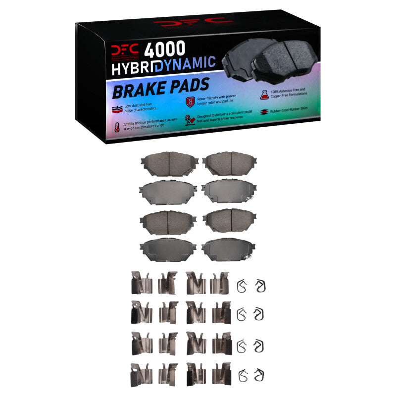 DFC DFC 4000 HybriDynamic Brake Pads Brakes, Rotors & Pads Brake Pads - OE main image