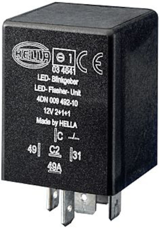 Hella Flasher Unit Led 12V 2+1+1 009492101 009492101 Photo - Primary