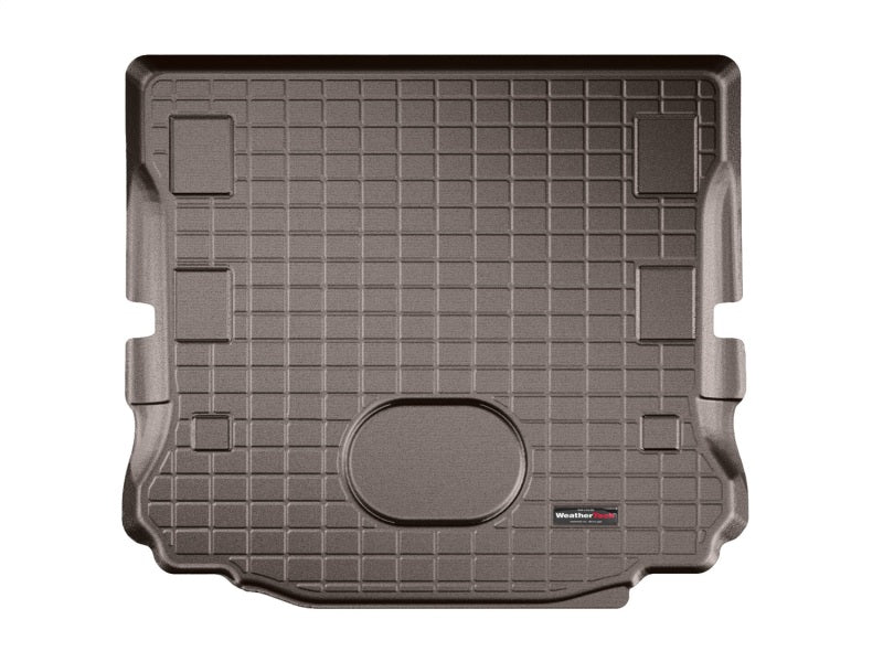 WeatherTech 2015+ Jeep Wrangler Cargo Liner - Cocoa (Works w/Alpine Premium 9-Speakers) 431055 431055 Photo - Unmounted