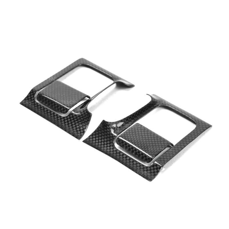 Seibon Carbon Fiber Interior Door Trim Set (12 pcs) Nissan GTR 2009-2014 CFI0910NSGTR-C CFI0910NSGTR-C Photo - Primary