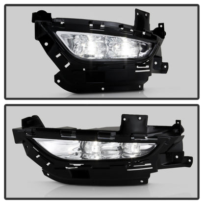 Spyder Chrysler 200 2015-2016 OEM Style Full LED Fog Lights W/Universal Switch- Clear 5086945 5086945 User 4