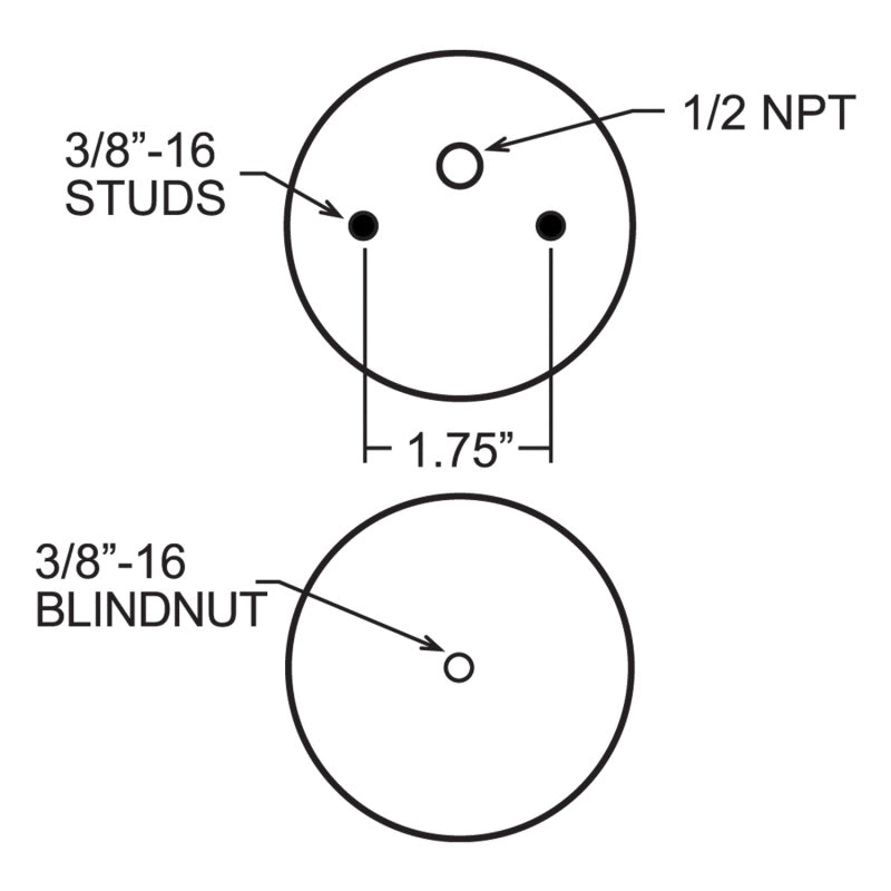 Firestone Ride-Rite Replacement Air Helper Spring 267C 1.5 (W217607882) 7882 7882 Technical Bulletin
