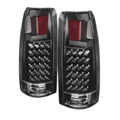 SPYDER Xtune Yukon Denali 99-00 LED Tail Lights Black ALT-JH-CCK88-LED-BK 9022449 9022449 Photo - Primary