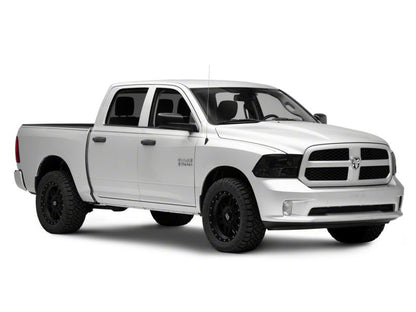 Raxiom 09-18 Dodge RAM 1500 Axial OEM Rep Headlights w/ Dual Bulb- Chrome Housing (Smoked Lens ) R118021 R118021 Photo - Close Up