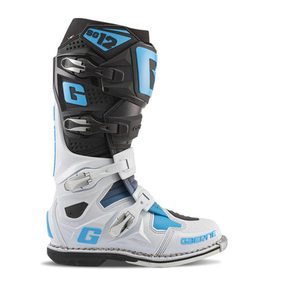 Gaerne SG12 Limited Edition Boot Black/White/Carolina Blue - Size 9.5 2174-103-9.5 2174-103-9.5 User 1