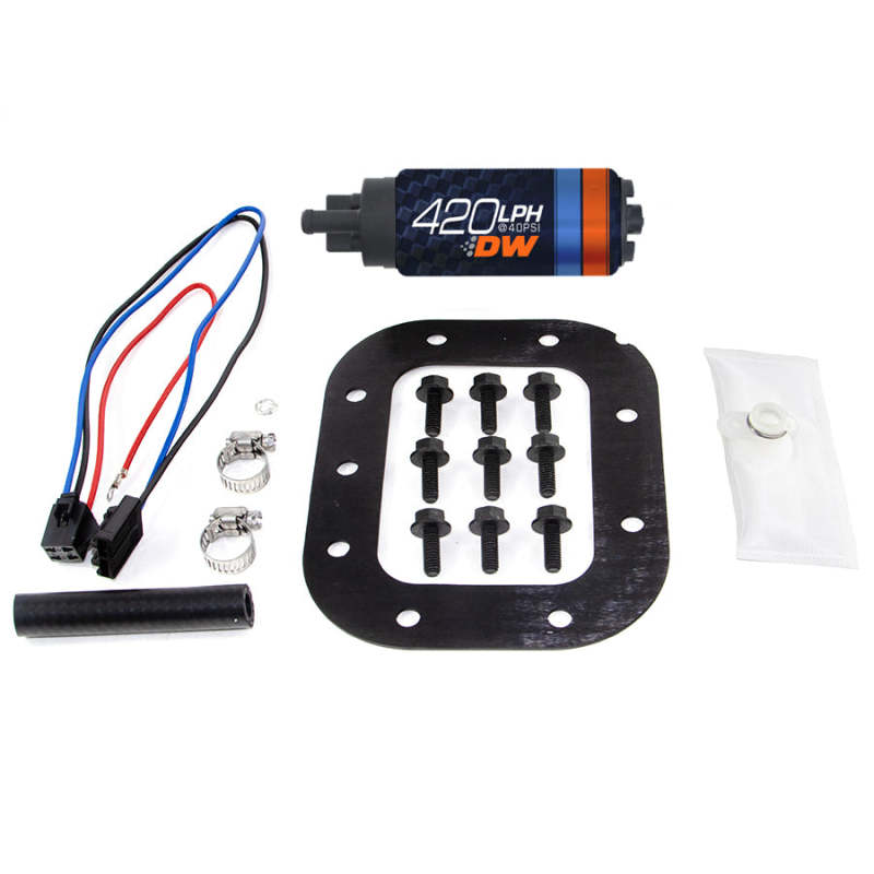 DeatschWerks DW420 Series 420lph In-Tank Fuel Pump w/ Install Kit For Corvette 86-89 5.7L 9-421-1028 9-421-1028 Photo - Primary