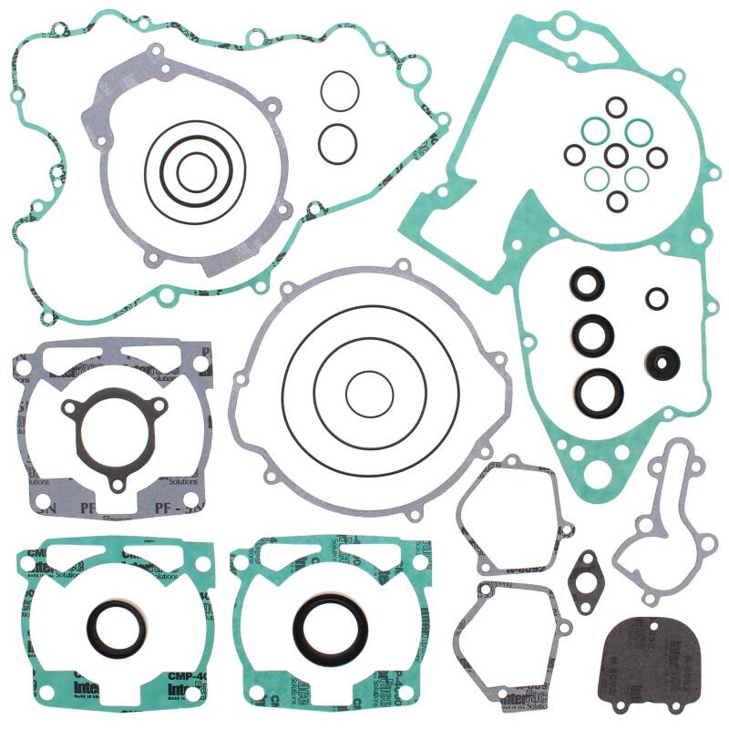 Vertex Pistons Vertex Gaskets 94-99 KTM EXC 250 Complete Gasket Kit w/ Oil Seals 811327 811327 Photo - Primary