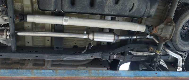 K&N Engineering K&N 17-19 Ford F150 5.0L SuperCrew Shortbed Catback Exhaust 67-2523 67-2523 Photo - Mounted