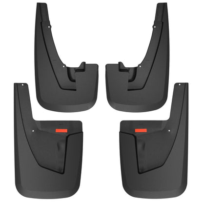 Husky Liners 19-20 RAM 2500/3500 w/o OEM Fender Flares Custom Front & Rear Mud Guard Set - Black 58046 58046 Photo - Primary