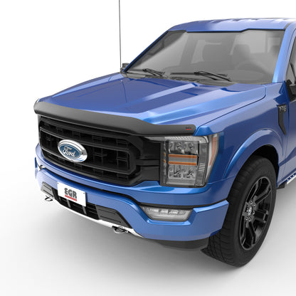 EGR 2021+ Ford F150 Superguard Hood Shield - Matte Black (303581) 303585 303585 Photo - Primary