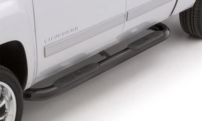 LUND 97-98 Ford F-150 SuperCab (3Dr) 4in. Oval Curved Steel Nerf Bars - Black 23466412 23466412 Photo - Primary