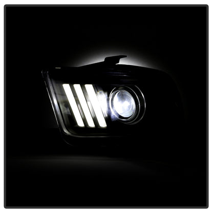 Spyder Ford Mustang 05-08 V2 High-Power LED Headlights - Black PRO-YD-FM05AP-BK 5088192 5088192 User 5