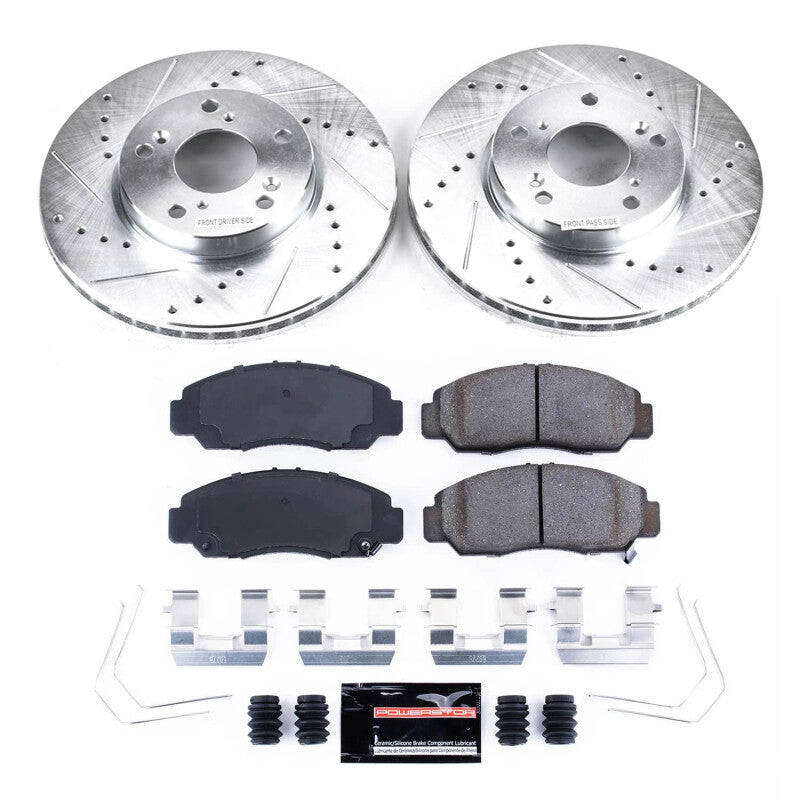 PowerStop Power Stop 06-11 Honda Civic Front Z23 Evolution Brake Kit K9109 K9109 Photo - Primary