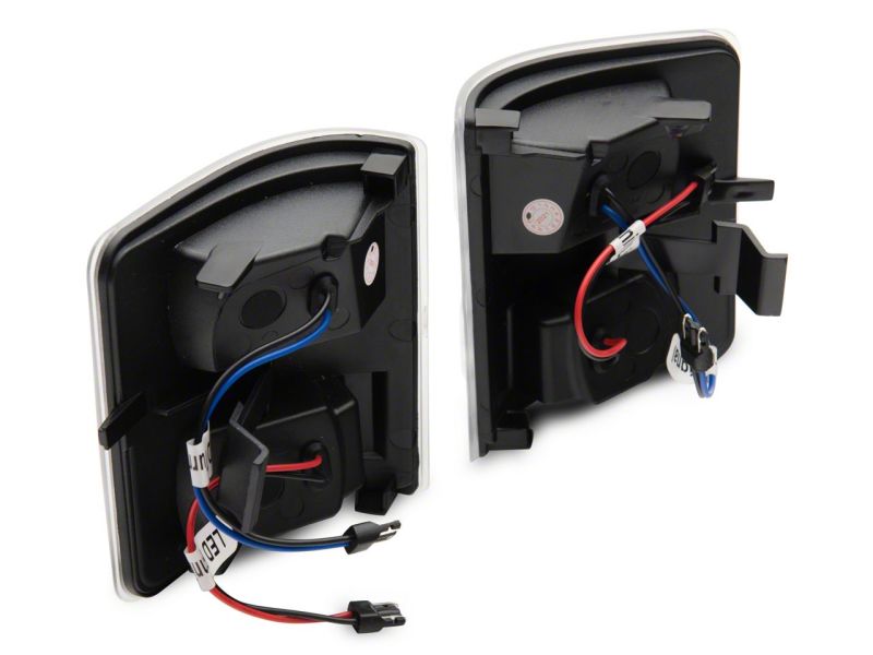 Raxiom 11-16 Ford F-250/F-350 Super Duty Axial Series LED Switchback Side Mirror Marker Lamps- Clear SD18246 SD18246 Photo - Close Up