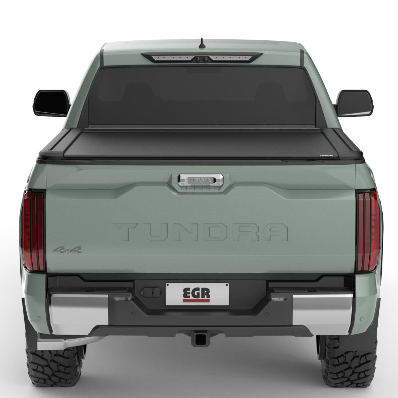 EGR 21-24 Toyota Tundra Rolltrac Electric Retractable Bed Cover 5.5ft Bed RT040486E RT040486E Photo - Mounted