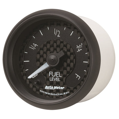Autometer GT Series 52mm Full Sweep Electronic 0-280 ohm Fuel Level Programmable Empty-Full Range 8010 8010 User 2