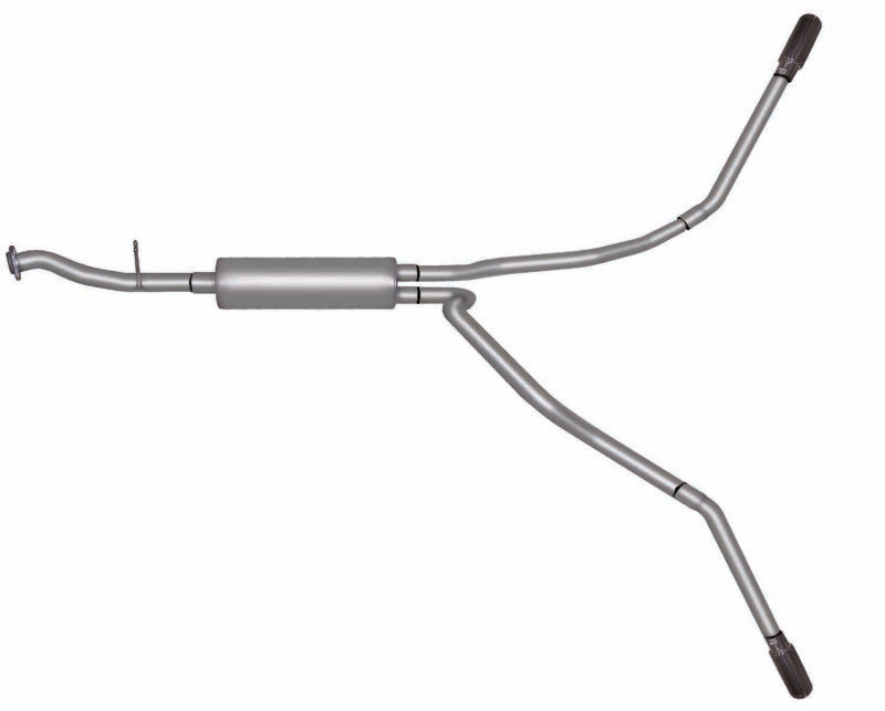 Gibson 99-01 Chevrolet Silverado 1500 Base 4.3L 2.5in Cat-Back Dual Extreme Exhaust - Aluminized 5005 5005 Photo - Primary