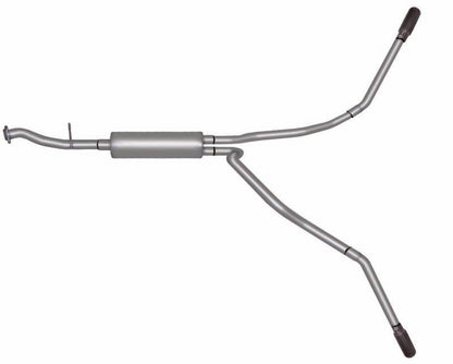 Gibson 99-01 Chevrolet Silverado 1500 Base 4.3L 2.5in Cat-Back Dual Extreme Exhaust - Aluminized 5005 5005 Photo - Primary