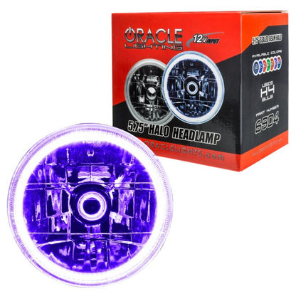 ORACLE Lighting Oracle Pre-Installed Lights 5.75 IN. Sealed Beam - UV/Purple Halo 6904-007 6904-007 Photo - Close Up