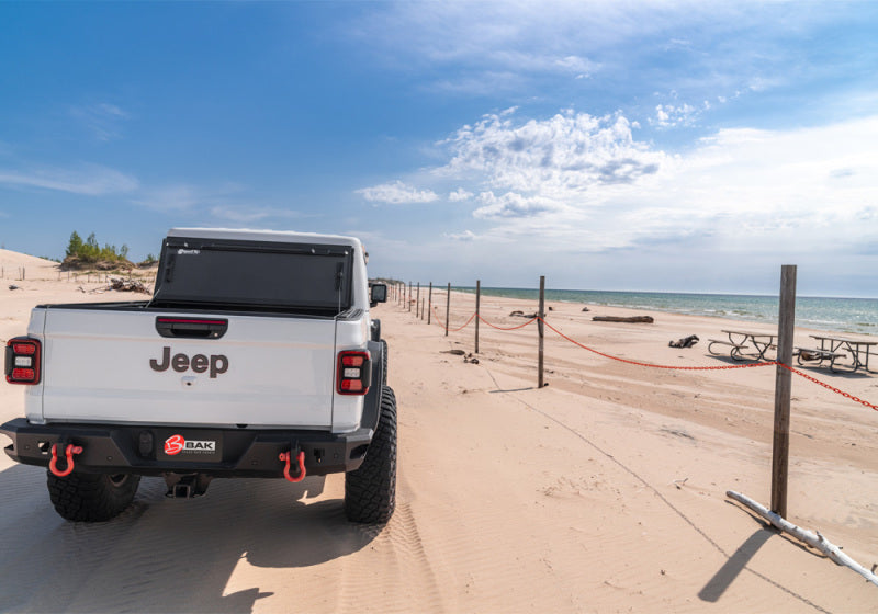 BAK 2020 Jeep Gladiator 5ft Bed BAKFlip MX4 448701 448701 Photo - Mounted