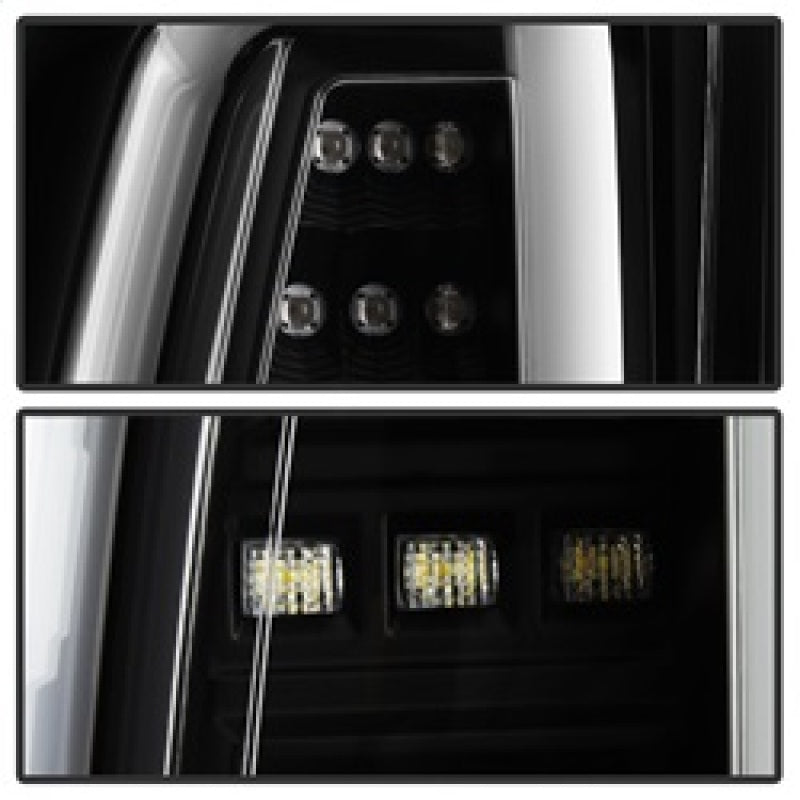 Spyder Chevy Tahoe / Suburban 15-17 Light Bar LED Tail Lights - Black (ALT-YD-CTA15-LED-BK) 5084583 5084583 Photo - Unmounted