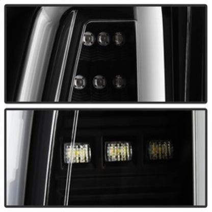 Spyder Chevy Tahoe / Suburban 15-17 Light Bar LED Tail Lights - Black (ALT-YD-CTA15-LED-BK) 5084583 5084583 Photo - Unmounted