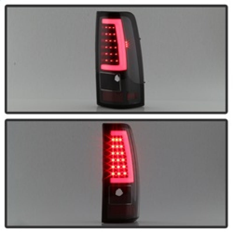 SPYDER xTune Chevy Silverado 1500/2500/3500 99-02 / Version 3 Tail Lights Black ALT-ON-CS99V3-LBLED-BK 9038761 9038761 Photo - Unmounted