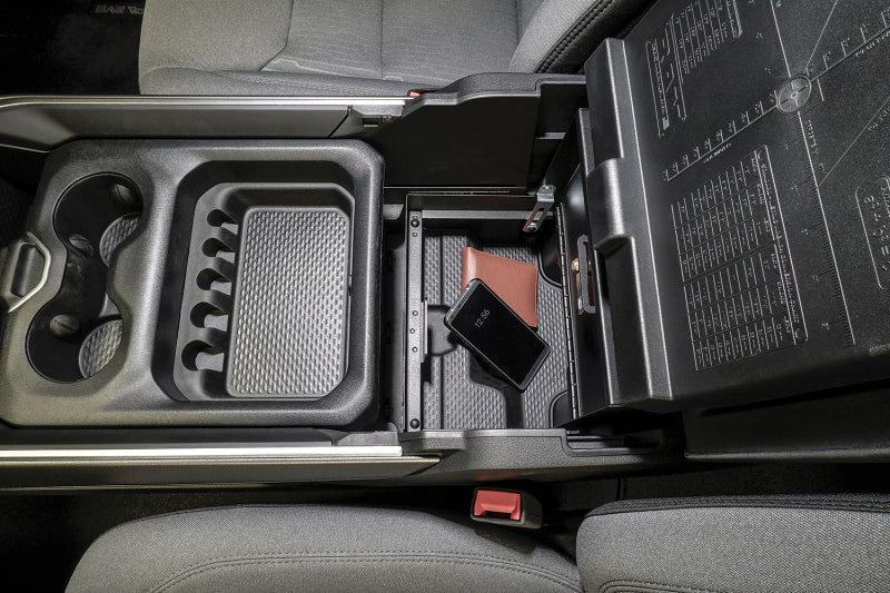Tuffy Products Tuffy Console Safe W/ Keyed Lock For Ram Trucks W/ Sliding Tray Console 354-01 354-01 Photo - Mounted