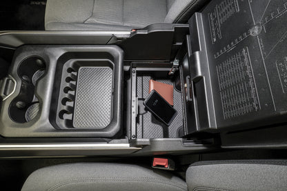Tuffy Products Tuffy Console Safe W/ Keyed Lock For Ram Trucks W/ Sliding Tray Console 354-01 354-01 Photo - Mounted