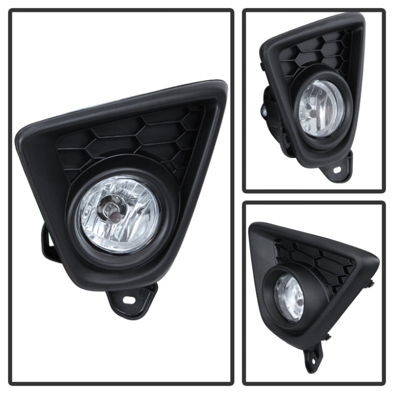 Spyder Mazda CX-5 2012-2015 OEM Fog Light W/Universal Switch- Clear FL-MCX52012-C 5080264 5080264 User 1
