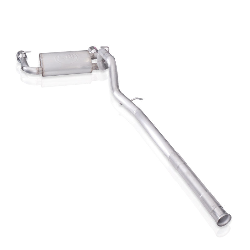Stainless Works 2018+ Jeep Wrangler JL 304SS Factory Connect 2.5in Cat Back Exhaust System JPJLUCB JPJLUCB Photo - Unmounted
