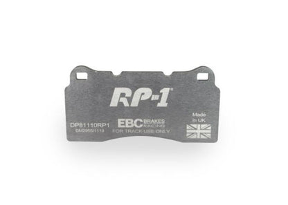 EBC Racing 92-99 Dodge Viper RP-1 Front/Race Rear Brake Pads (Pair Only) DP81140RP1 DP81140RP1 Photo - Primary