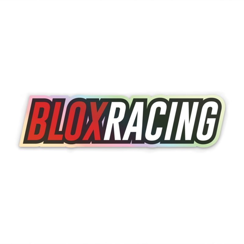 BLOX Racing BLOX Logo Decal - Black Large BXAP-00060