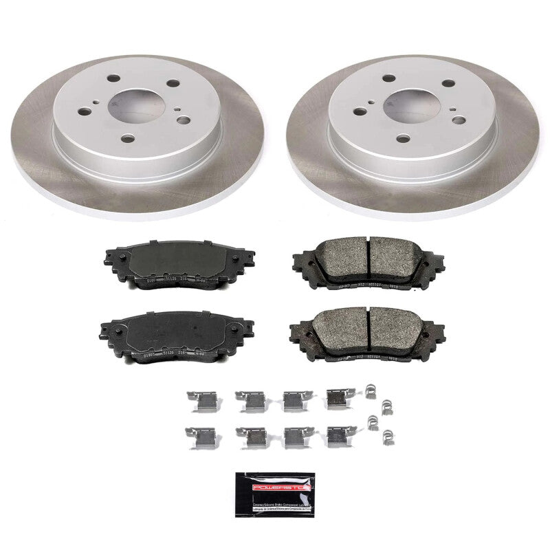 PowerStop Power Stop 2018 Toyota C-HR Rear Semi-Coated Rotor Kit SC7739 SC7739 Photo - Primary
