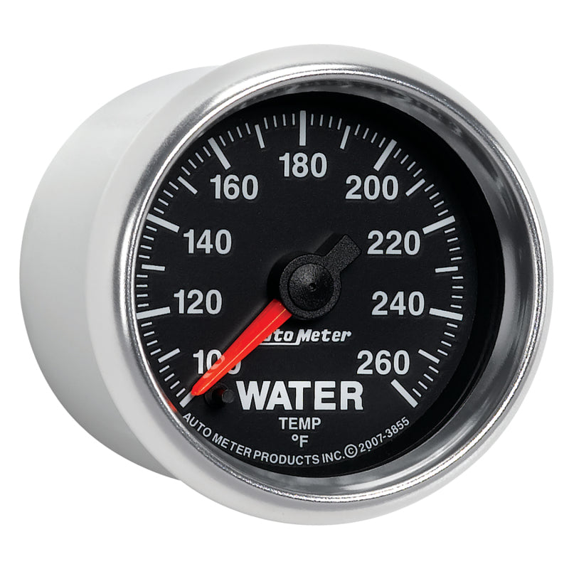 Autometer Gauge, Water Temp, 2 1/16", 100-260 Deg F, Digital Stepper Motor, Gs 3855 User 5