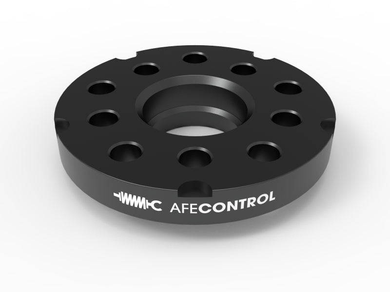 aFe CONTROL Billet Aluminum Wheel Spacers 5x100/112 CB57.1 20mm - Volkswagen/Audi 610-611004-B 610-611004-B Photo - Close Up