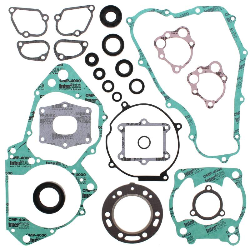 Vertex Pistons Vertex Gaskets 1986 Honda CR250R Complete Gasket Kit w/ Oil Seals 811254 811254 Photo - Primary