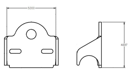 Ridetech Big Bridge Upper Airspring Mount 90000273 90000273 User 1