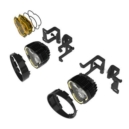 KC HiLiTES FLEX ERA 3 Dual Mode SAE Fog Lights - 2-Light Master Kit for Toyota Tacoma/4Runner/Tundra 97154 97154 User 2